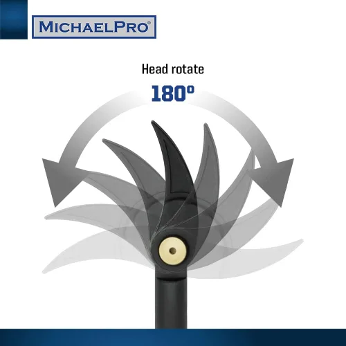 Vista 4 de MichaelPro Juego de 3 barras de palanca de indexación – 10", 12", 15" Estuche de almacenamiento resistente incluido-MP009080