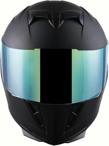 Vista 2 de 1Storm Casco integral para motocicleta Skull HJK311 + un escudo extra transparente + una película antivaho