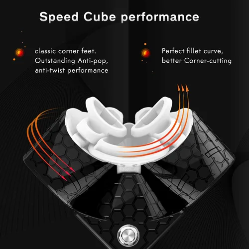 Vista 10 de GAN 356 M 3x3 Cubo magnético de velocidad, GAN Cube versión estándar con GE extra, cubo mágico de 3 x 3 x 3, sin adhesivo (ver. 2020)