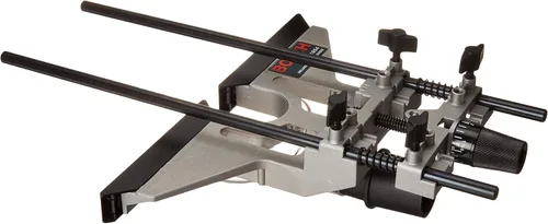 Vista 3 de Bosch RA1151 – Pasador y cono de centrado de la sub-base de la rebajadora con guía lateral de rebajadora de lujo Bosch con campana de extracción