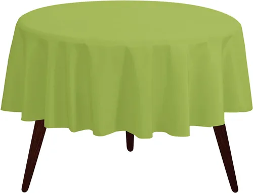 Vista 141 de Pomp - Mantel premium de poliéster con estampado abstracto de 52 x 52 pulgadas cuadradas Tela de fácil cuidado, resistente a arrugas y manchas