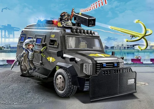 Vista 3 de Playmobil Unidad táctica - Vehículo todo terreno