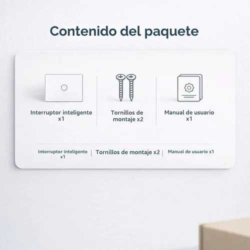 Vista 9 de Zigbee Switch Need Neutral Wire Need Zigbee Hub, negro 1 botón