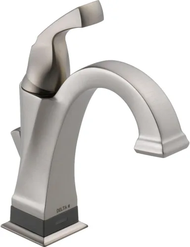 Vista 7 de DELTA FAUCET 551T-CZ-DST - Grifo de baño central, bronce champán
