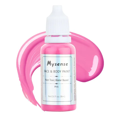 Vista 19 de Mysense Pintura corporal verde de Amazonas, maquillaje de disfraz de Gamora de la bruja Elphaba de Halloween, accesorios de atuendo del día de San