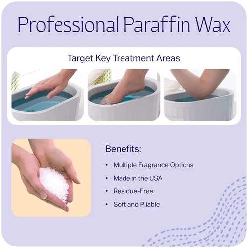 Vista 4 de Therabath Recambio de cera de parafina – Termoterapia – Uso para aliviar molestias de artritis, músculos rígidos y piel seca – para manos, pies