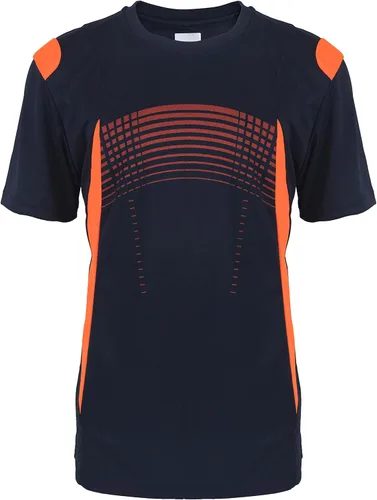 Vista 3 de Gary Com 5 Pack Men's Quick Dry Moisture Wicking Active Athletic Performance Crew Fashion T-Shirt