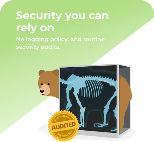 Vista 3 de TunnelBear VPN Software, 1-Year Subscription, Unlimited Data and Devices