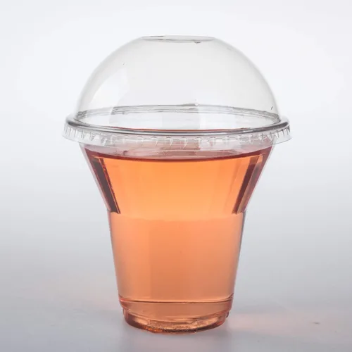 Vista 6 de Golden Apple, 9 oz-30ct plástico transparente Sundae tazas sin tapas. Cuencos desechables para postre, postre congelado