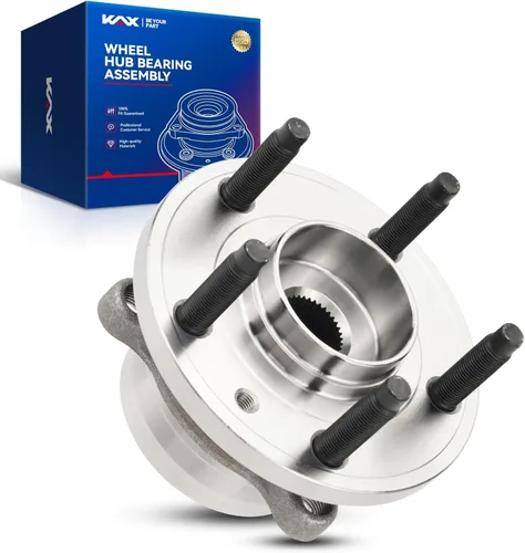 Vista 32 de KAX 510063 Rodamiento de rueda delantera compatible con Toyota Camry 2004-2017, Ford Edge 2007-2014, Toyota Sienna 2004-2010, conjunto de cubo