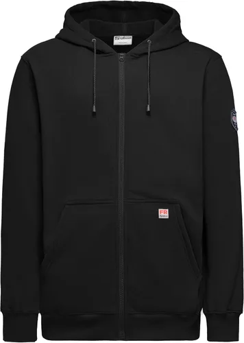 Vista 9 de Ubon FR - Sudaderas con capucha para hombre, resistentes al fuego, 14 onzas, forro polar de algodón