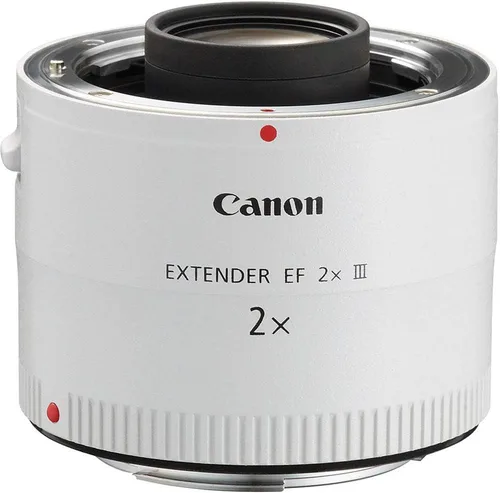 Vista 4 de Canon EF 2.0 X III Telefoto extensor para lentes Canon supertelefoto