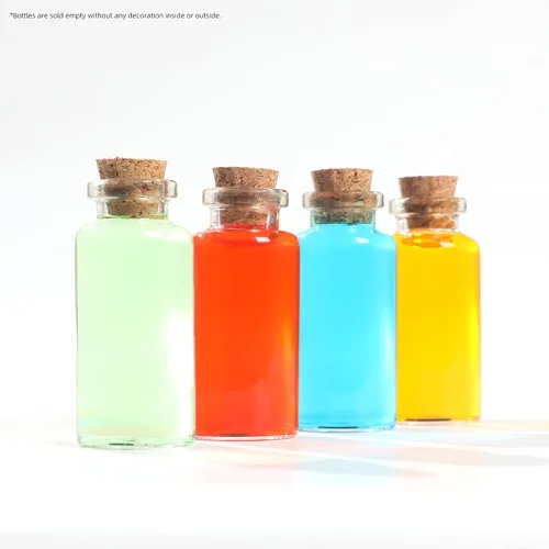 Vista 8 de Magic Season Botellas de vidrio decorativas (15 unidades / 0.7 onzas líquidas)