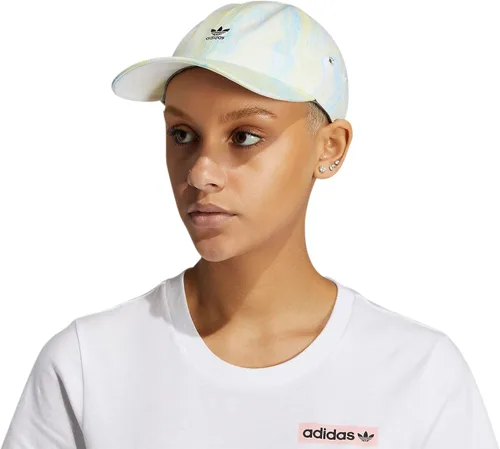 Vista 11 de adidas Originals Gorra ajustable relajada con logotipo para mujer