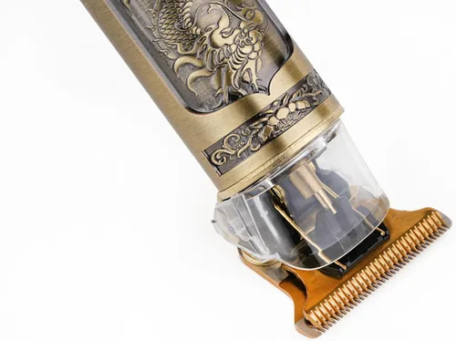 Vista 6 de Nave Recortadora de barba y cortapelos para hombres, maquinilla de afeitar eléctrica inalámbrica y recargable para cuerpo, cabello, barba y bigote