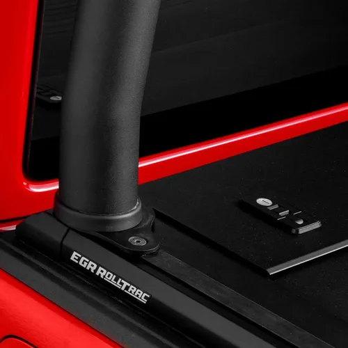 Vista 4 de EGR RT038812E RollTrac - Cubierta eléctrica retráctil para cama Tonneau, compatible con Ford F150 Short Box, color negro