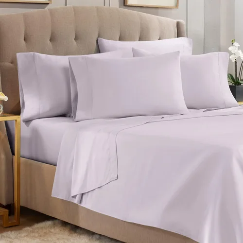 Vista 12 de Empyrean Juego de sábanas individuales - 110 GSM 4 piezas de sábanas para cama individual, sábanas de tamaño individual doble cepillado, sábanas