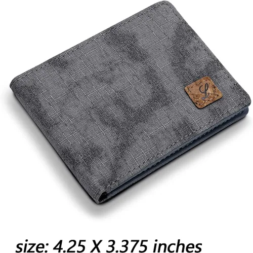 Vista 104 de Lanyani Carteras RFID Bifold Simple