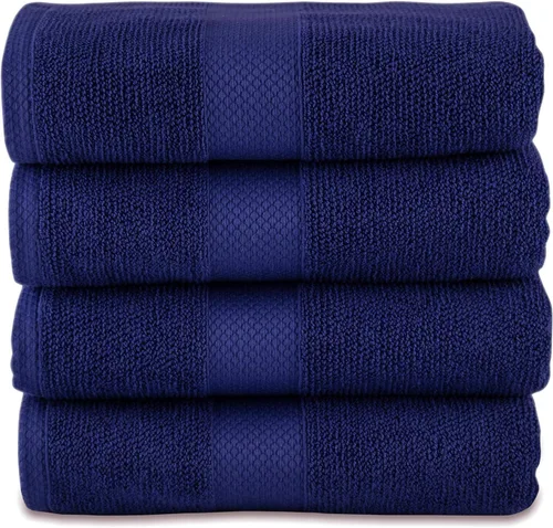 Vista 45 de MAURA Toallas de mano prémium 100% algodón de 16 x 30 pulgadas, ultra absorbentes, de secado rápido, toallas suaves para baño, toallas de mano extra