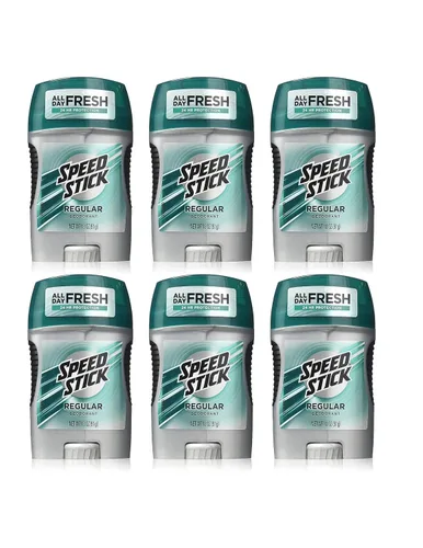 Vista 4 de Speed Stick Desodorante Regular 1.8 oz (Paquete de 6)