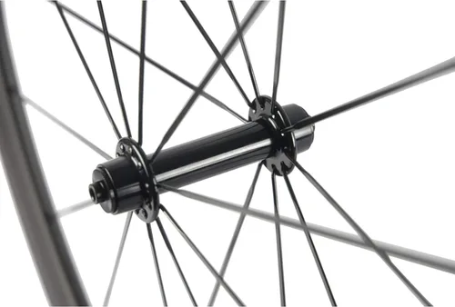 Vista 7 de Superteam Juego de ruedas de carbono 38/50/60/88mm 700c Clincher de 23mm UD con acabado mate
