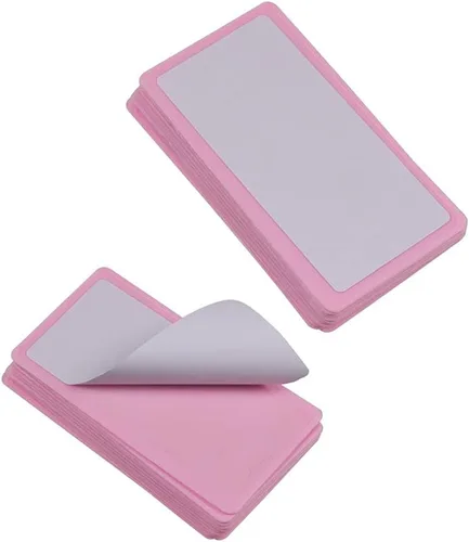 Vista 3 de 15pcs Nail Art Soft Stamping Protective Shell cabeza Stamper Rectangel sello titular 3.9x5.9 in tamaño plástico contraportada