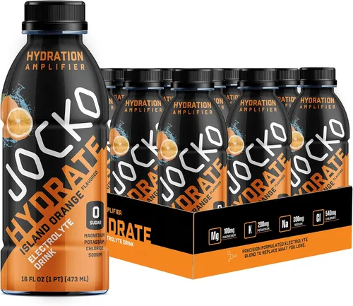 Vista 12 de Jocko Fuel Hydrate - Bebidas con electrolitos – Amplificador de hidratación de bebidas deportivas, saciador de la sed, mezcla de electrolitos