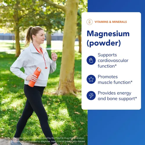 Vista 3 de Pure Encapsulations Magnesio (polvo) Apoya la función cardiovascular, la función muscular y la calma 3.7 onzas