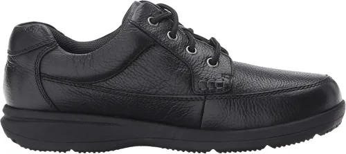 Vista 6 de Nunn Bush Cam Oxford - Zapato casual para caminar Negro(Black Tumbled)