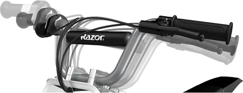 Vista 8 de Bicicleta estilo moto, juego eléctrico Razor MX400 Dirt Rocket 24 V, en color negro