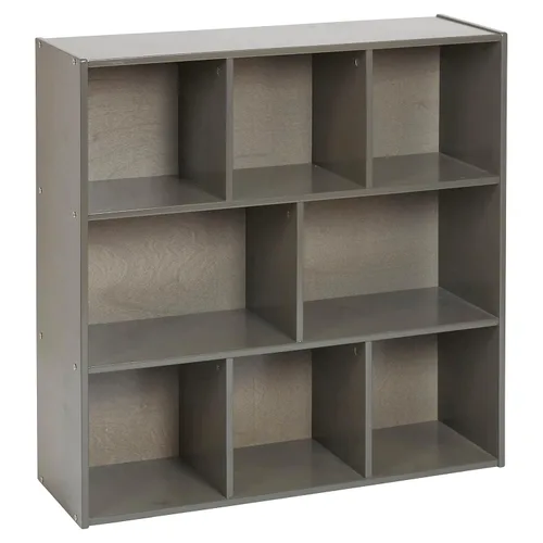 Vista 13 de ECR4Kids Streamline - Armario de almacenamiento de 8 compartimentos, 36 pulgadas, muebles de aula, natural