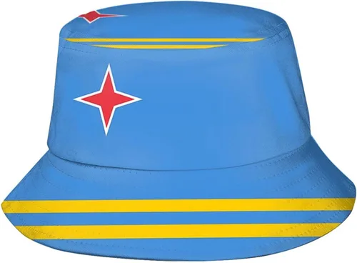 Vista 18 de Lindo sombrero de pescador con bandera divertida, plegable, a la moda, para exteriores, para mujeres, hombres, niños y niñas Bandera de Santa