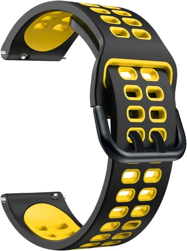 Vista 6 de Correa de silicona para reloj TicWatch Pro 3 Ultra/LTE/2021 GPS S2 E2 GTX reemplazo 20 0.866 in pulsera