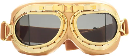 Vista 13 de CRG Sports Gafas de motocicleta estilo aviador, piloto, crucero, scooter, gafas de motocross para hombre, mujer, adulto