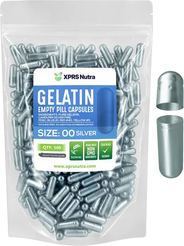 Vista 34 de XPRS Nutra Cápsulas vacías tamaño 00 – 100 cápsulas vacías de gelatina – Pastillas de relleno de cápsulas de bricolaje – Cápsulas de gel rellenables