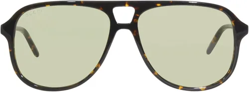 Vista 2 de Gucci GG1156S 004 HavanaGreen Pilot Mens Sunglasses