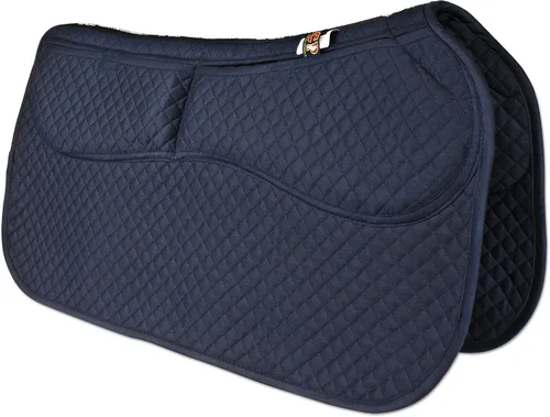 Vista 8 de ECP Equine Comfort Products Almohadilla de sillín termorreguladora terapéutica resistente con espuma viscoelástica ajustable