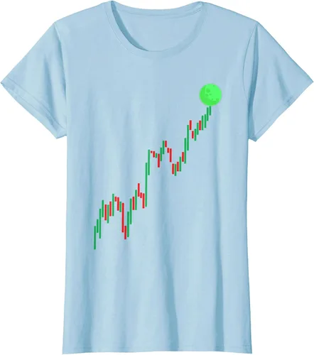 Vista 29 de Cute Stock Trading Design for Men Women Stock Market Trader T-Shirt Asphalt Grey