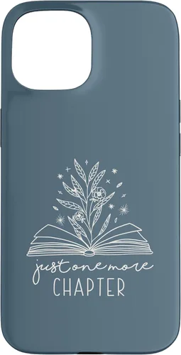 Vista 6 de Just One More Chapter - Carcasa para iPhone 17 (azul pizarra)