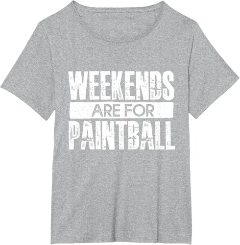 Vista 12 de Weekends Are For Paintball - Camiseta de paintballer, Negro