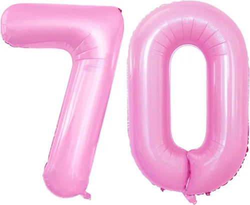 Vista 95 de Goer, conjunto de globos de papel aluminio para decoraciones de cumpleaños, globos de las letras de feliz cumpleaños y de números Oro