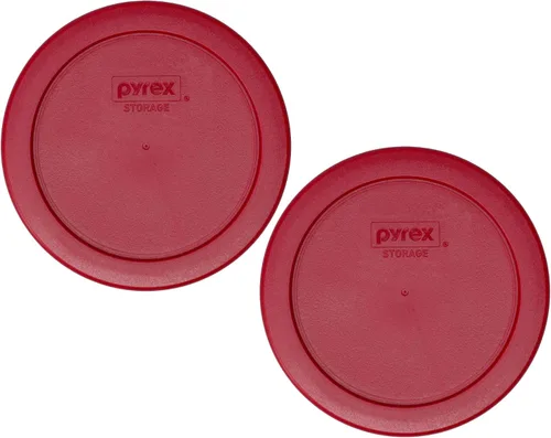 Vista 7 de Pyrex 7201-PC Sangria - Tapa de repuesto de plástico para almacenamiento de alimentos, color rojo oscuro y burdeos, fabricada en los Estados Unidos
