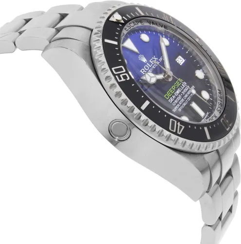 Vista 4 de Rolex 116660, reloj Deepsea D-Blue, esfera color azul