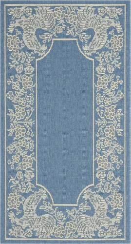 Vista 17 de SAFAVIEH Courtyard Collection - Alfombra de pasillo, 2 pies 3 pulgadas x 6 pies 7 pulgadas, color negro y arena, no desprende pelusa y de fácil