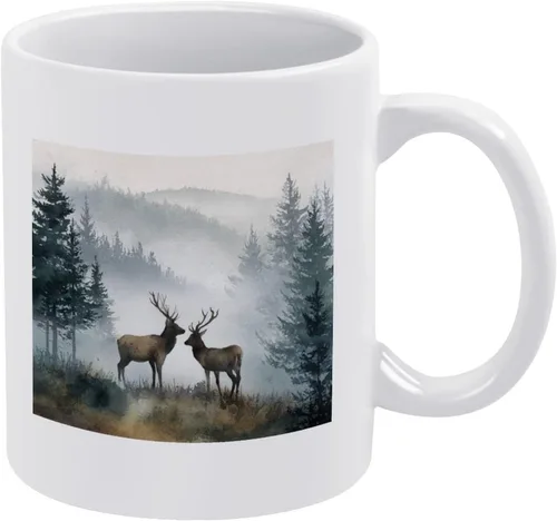 Vista 15 de Coffee Cups Ceramic Highland Cow Mug Mothers Day Gifts For Mom Highland Cow Gifts Personalized Gifts for Birthday Mother's Day Christmas