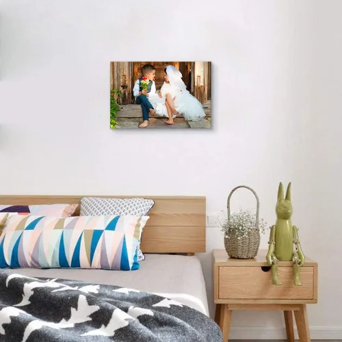 Vista 4 de SIGNWIN Impresiones en lienzo personalizadas con tus fotos, fotos personalizadas a lienzo enmarcado, 8 x 10 pulgadas