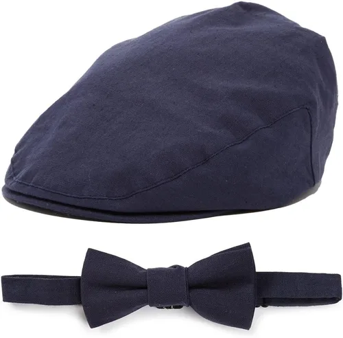 Vista 34 de Born to Love Gorro de conductor a rayas para niños pequeños