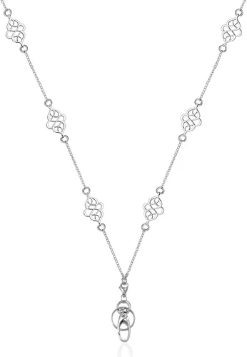 Vista 7 de Cordón de moda para mujer, collar de cadena súper fuerte para llaves