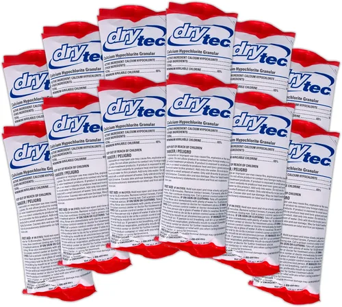 Vista 5 de Tratamiento de choque para albercas con cloro en hipoclorito de calcio de DryTec 1-1901, Blanco