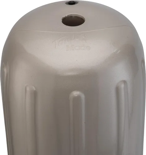 Vista 13 de Defensa para barco con diseño de vinilo inflable Taylor Made Products Big B con tubo para soga central Negro